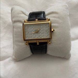 Pierre Cardin Black & Gold Ladies Wristwatch.